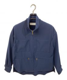 CULLNI（クルニ）の古着「ZIP STAND SHIRT」｜ネイビー