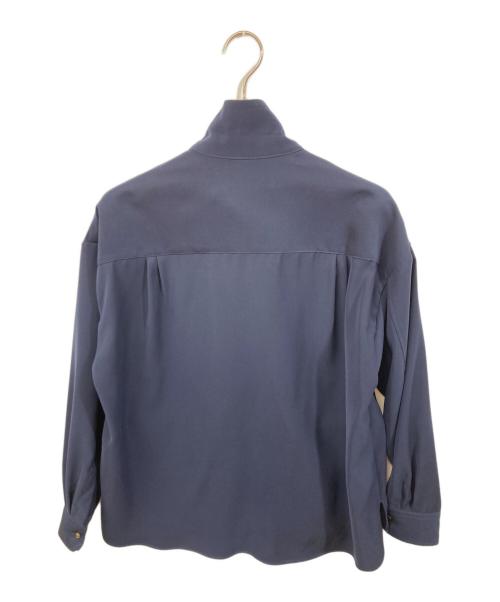 CULLNI（クルニ）CULLNI (クルニ) ZIP STAND SHIRT ネイビー サイズ:1の古着・服飾アイテム