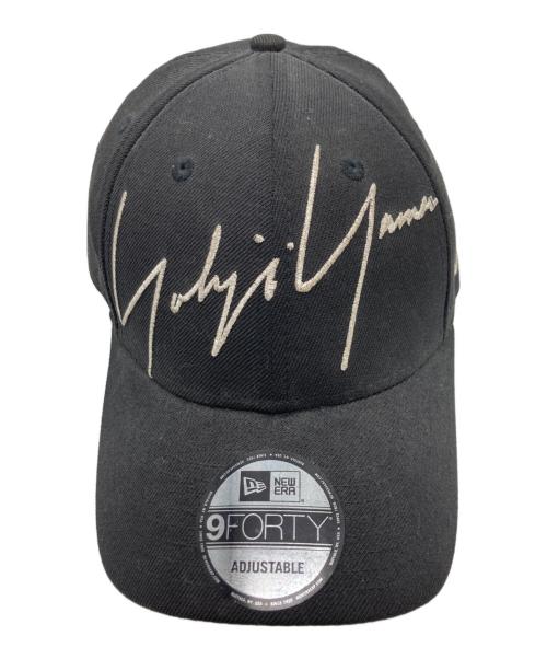 New Era（ニューエラ）New Era (ニューエラ) YOHJI YAMAMOTO (ヨウジヤマモト) キャップ ブラックの古着・服飾アイテム