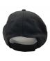 中古・古着 New Era (ニューエラ) YOHJI YAMAMOTO (ヨウジヤマモト) キャップ ブラック：5000円