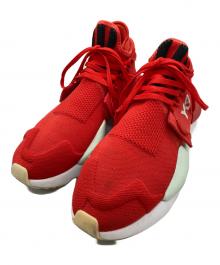 Y-3（ワイスリー）の古着「KAIWA KNIT/ローカットスニーカー」｜レッド