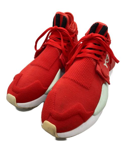 Y-3（ワイスリー）Y-3 (ワイスリー) KAIWA KNIT/ローカットスニーカー レッド サイズ:25.5cmの古着・服飾アイテム