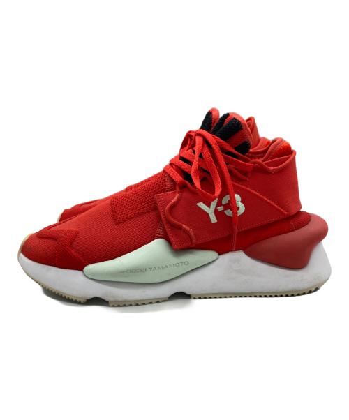 Y-3（ワイスリー）Y-3 (ワイスリー) KAIWA KNIT/ローカットスニーカー レッド サイズ:25.5cmの古着・服飾アイテム