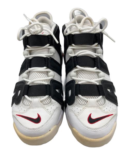 NIKE（ナイキ）NIKE (ナイキ) AIR MORE UP TEMPO ホワイト×ブラック サイズ:25.5cmの古着・服飾アイテム