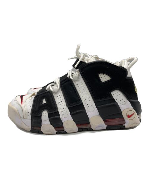 NIKE（ナイキ）NIKE (ナイキ) AIR MORE UP TEMPO ホワイト×ブラック サイズ:25.5cmの古着・服飾アイテム