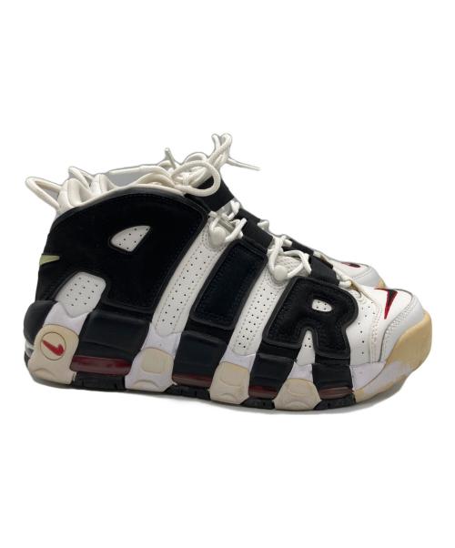 NIKE（ナイキ）NIKE (ナイキ) AIR MORE UP TEMPO ホワイト×ブラック サイズ:25.5cmの古着・服飾アイテム
