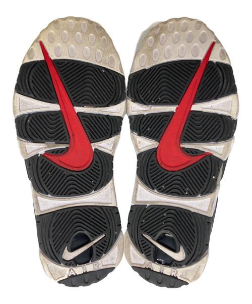 NIKE（ナイキ）NIKE (ナイキ) AIR MORE UP TEMPO ホワイト×ブラック サイズ:25.5cmの古着・服飾アイテム