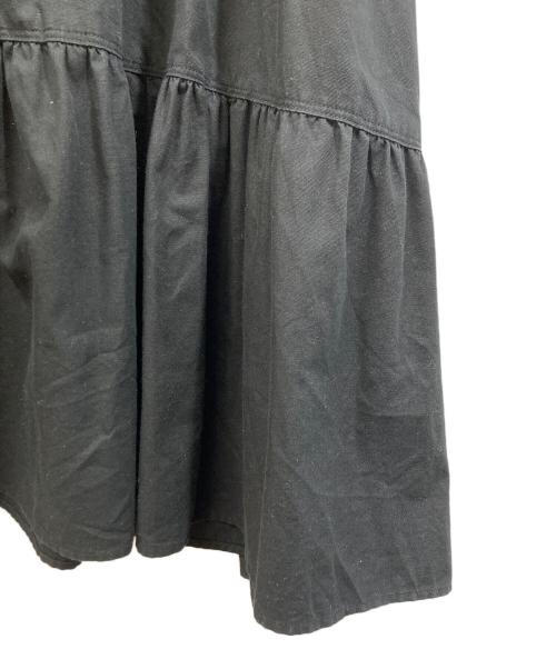 UNITED ARROWS（ユナイテッドアローズ）UNITED ARROWS (ユナイテッドアローズ) コットンティアードミニワンピース ブラック サイズ:SIZE 38の古着・服飾アイテム