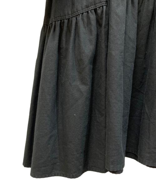 UNITED ARROWS（ユナイテッドアローズ）UNITED ARROWS (ユナイテッドアローズ) コットンティアードミニワンピース ブラック サイズ:SIZE 38の古着・服飾アイテム