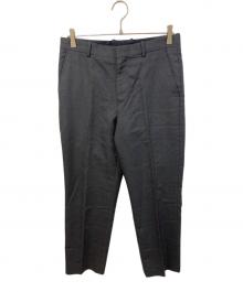 AURALEE（オーラリー）の古着「BLUEFACED WOOL SLACKS」｜グレー