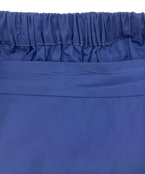 nagonstans（ナゴンスタンス）nagonstans (ナゴンスタンス) elastic panel skirtナイロンスカート ブルー サイズ:	SIZE Sの古着・服飾アイテム