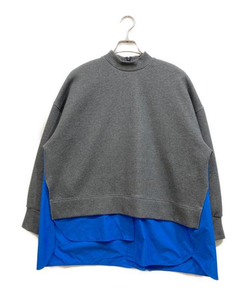 nagonstans（ナゴンスタンス）nagonstans (ナゴンスタンス) docking pullover グレー サイズ:Mの古着・服飾アイテム