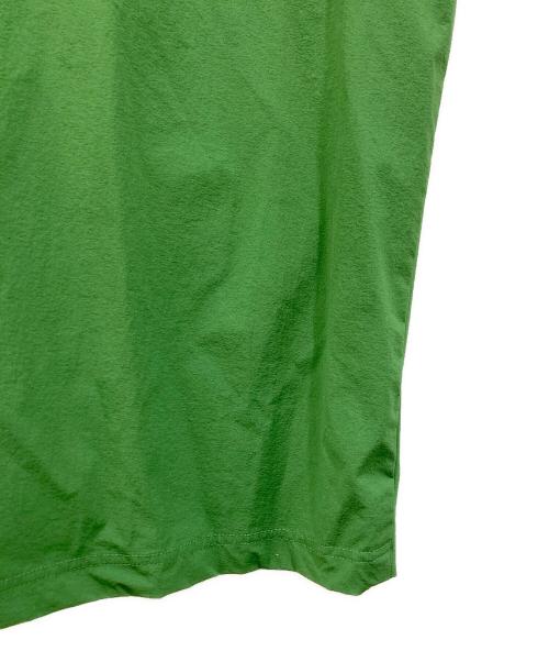 nagonstans（ナゴンスタンス）nagonstans (ナゴンスタンス) circle-sleeves dress グリーン×ブラック サイズ:SIZE Sの古着・服飾アイテム