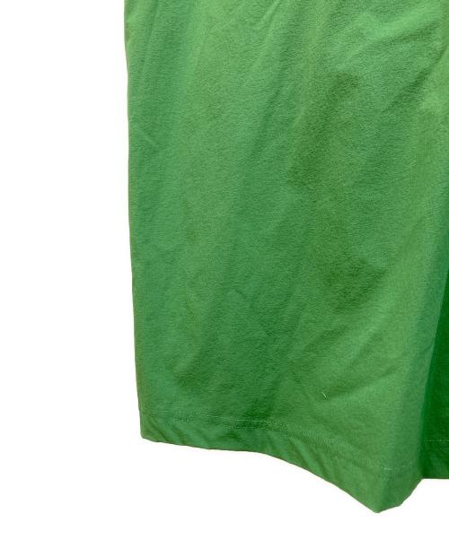 nagonstans（ナゴンスタンス）nagonstans (ナゴンスタンス) circle-sleeves dress グリーン×ブラック サイズ:SIZE Sの古着・服飾アイテム