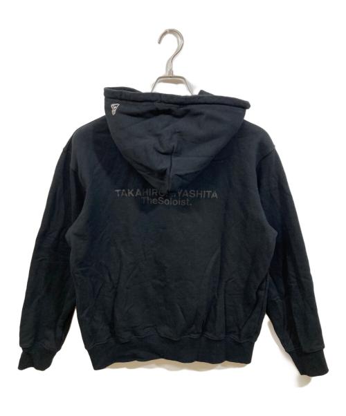 TAKAHIROMIYASHITA TheSoloIst.（タカヒロミヤシタ ザソロイスト）TAKAHIROMIYASHITA TheSoloIst. (タカヒロミヤシタ ザソロイスト) New Era (ニューエラ) コラボパーカー ブラック サイズ:Sの古着・服飾アイテム