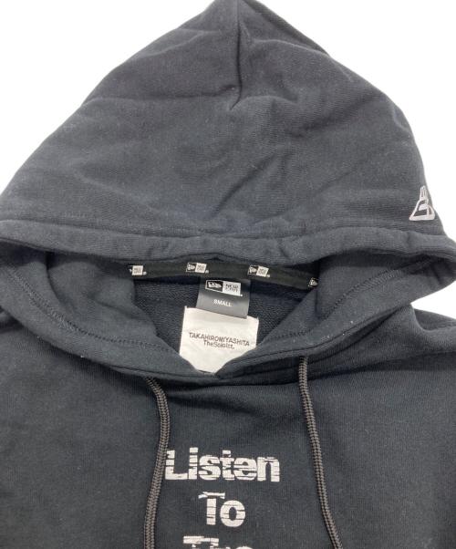 TAKAHIROMIYASHITA TheSoloIst.（タカヒロミヤシタ ザソロイスト）TAKAHIROMIYASHITA TheSoloIst. (タカヒロミヤシタ ザソロイスト) New Era (ニューエラ) コラボパーカー ブラック サイズ:Sの古着・服飾アイテム
