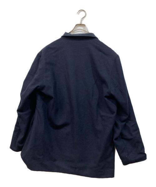 DRIES VAN NOTEN（ドリスヴァンノッテン）DRIES VAN NOTEN (ドリスヴァンノッテン) リバーシブルコート ネイビー サイズ:48の古着・服飾アイテム