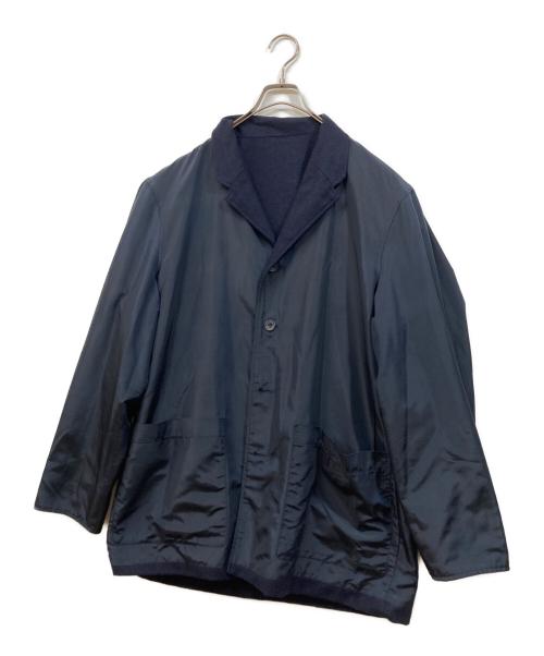 DRIES VAN NOTEN（ドリスヴァンノッテン）DRIES VAN NOTEN (ドリスヴァンノッテン) リバーシブルコート ネイビー サイズ:48の古着・服飾アイテム