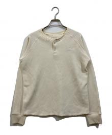 THE NORTH FACE（ザ ノース フェイス）の古着「Free Run Waffle Crew」｜アイボリー