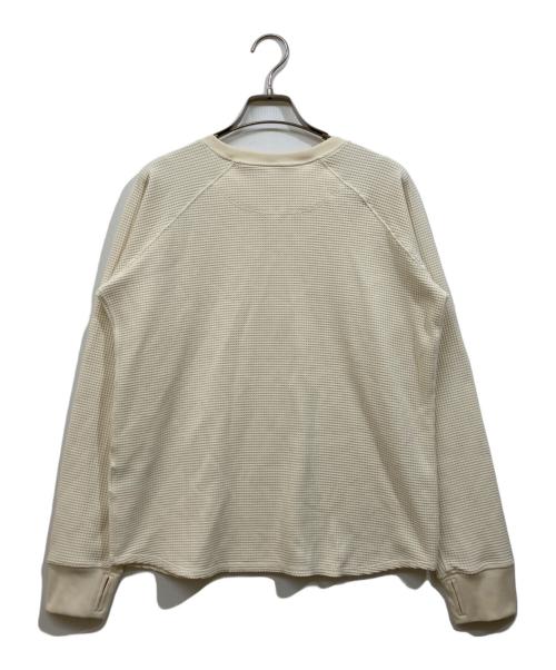 THE NORTH FACE（ザ ノース フェイス）THE NORTH FACE (ザ ノース フェイス) Free Run Waffle Crew アイボリー サイズ:	SIZE Lの古着・服飾アイテム