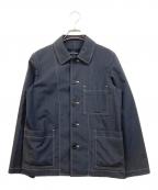 tricot COMME des GARCONSトリココムデギャルソン）の古着「ストライプジャケット」｜ネイビー
