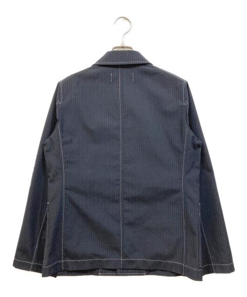 tricot COMME des GARCONS（トリココムデギャルソン）tricot COMME des GARCONS (トリココムデギャルソン) ストライプジャケット ネイビー サイズ:不明（実寸をご確認ください）の古着・服飾アイテム