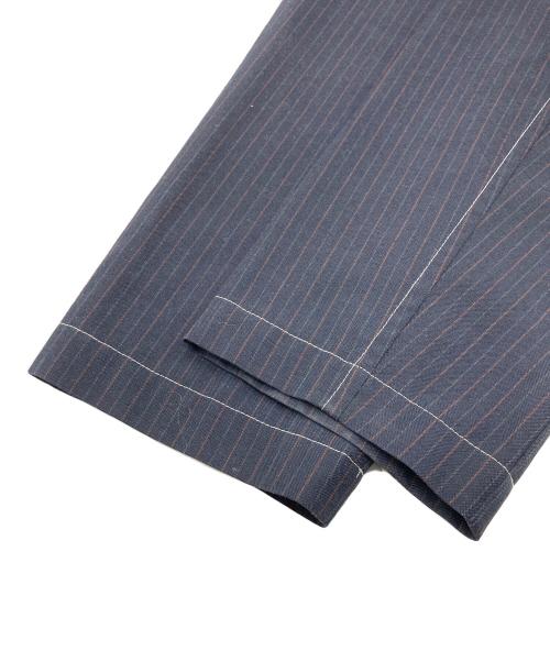 tricot COMME des GARCONS（トリココムデギャルソン）tricot COMME des GARCONS (トリココムデギャルソン) ストライプジャケット ネイビー サイズ:不明（実寸をご確認ください）の古着・服飾アイテム