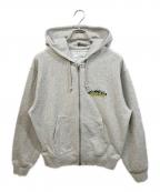 GRAMICCIグラミチ）の古着「MOUNTAINEERING ZIP HOODED SWEATSHIRT」｜グレー