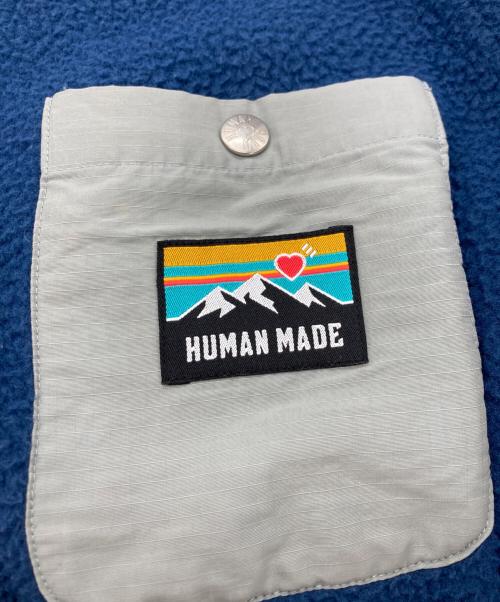 HUMAN MADE（ヒューマンメイド）HUMAN MADE (ヒューマンメイド) OUTDOOR FLEECE JACKET ネイビー サイズ:Sの古着・服飾アイテム