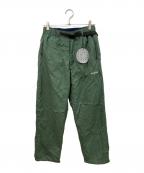 WILD THINGSワイルドシングス）の古着「PERFORATION PANTS」｜グリーン