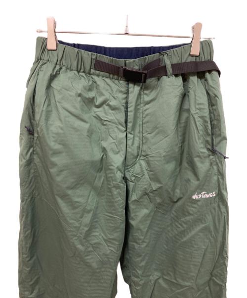 WILD THINGS（ワイルドシングス）WILD THINGS (ワイルドシングス) PERFORATION PANTS グリーン サイズ:SIZE Lの古着・服飾アイテム