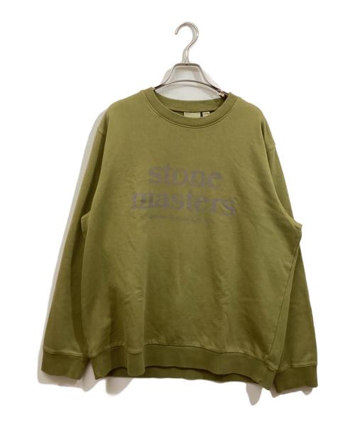 GRAMICCI（グラミチ）GRAMICCI (グラミチ) STONEMASTERS SWEATSHIRT オリーブ サイズ:	SIZE Lの古着・服飾アイテム