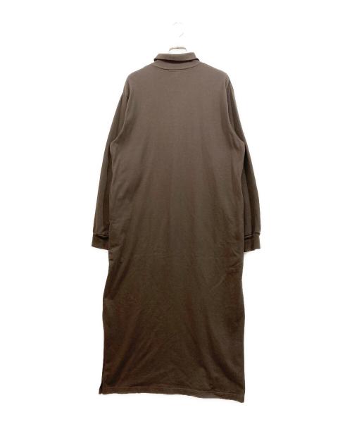 BLURHMS（ブラームス）BLURHMS (ブラームス) Classic Rugby Dressワンピース ブラウン サイズ:SIZE 0の古着・服飾アイテム