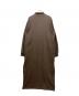 BLURHMS (ブラームス) Classic Rugby Dressワンピース ブラウン サイズ:SIZE 0：5000円