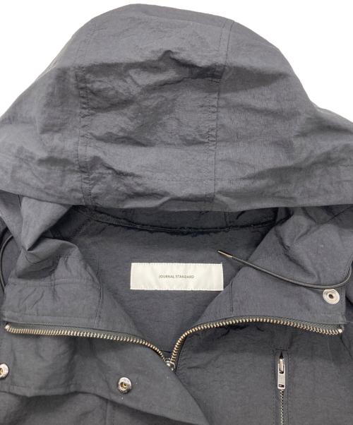 JOURNAL STANDARD（ジャーナルスタンダード）JOURNAL STANDARD (ジャーナルスタンダード) エアリーナイロンモッズコート ブラック サイズ:	SIZE Freeの古着・服飾アイテム