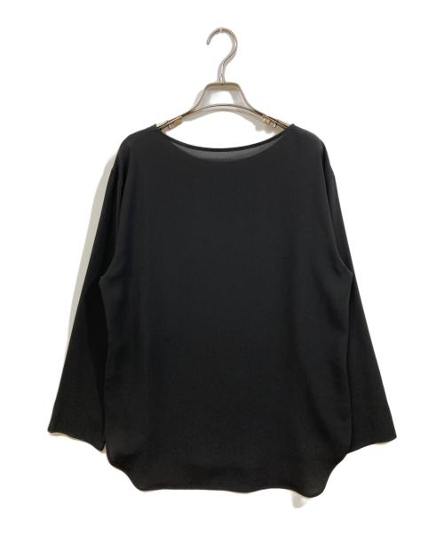 GALLARDA GALANTE（ガリャルダガランテ）GALLARDA GALANTE (ガリャルダガランテ) ラウンドブラウスTee ブラック サイズ:SIZE 1の古着・服飾アイテム