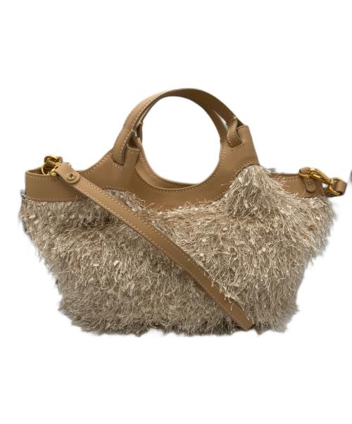 GIANNI CHIARINI（ジャンニ キアリーニ）GIANNI CHIARINI (ジャンニ キアリーニ) DUA 2WAYバッグ ベージュの古着・服飾アイテム