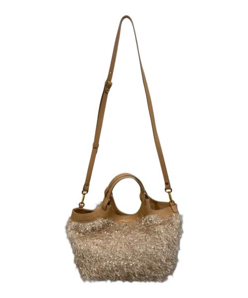 GIANNI CHIARINI（ジャンニ キアリーニ）GIANNI CHIARINI (ジャンニ キアリーニ) DUA 2WAYバッグ ベージュの古着・服飾アイテム