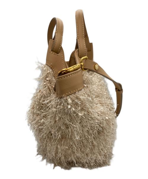 GIANNI CHIARINI（ジャンニ キアリーニ）GIANNI CHIARINI (ジャンニ キアリーニ) DUA 2WAYバッグ ベージュの古着・服飾アイテム