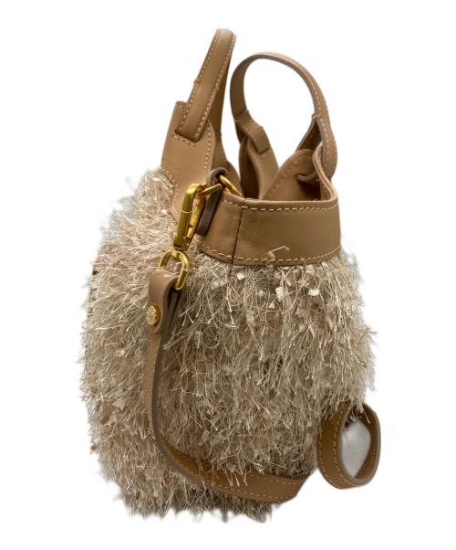 GIANNI CHIARINI（ジャンニ キアリーニ）GIANNI CHIARINI (ジャンニ キアリーニ) DUA 2WAYバッグ ベージュの古着・服飾アイテム