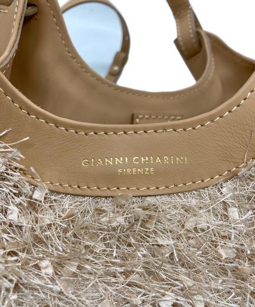 GIANNI CHIARINI（ジャンニ キアリーニ）GIANNI CHIARINI (ジャンニ キアリーニ) DUA 2WAYバッグ ベージュの古着・服飾アイテム