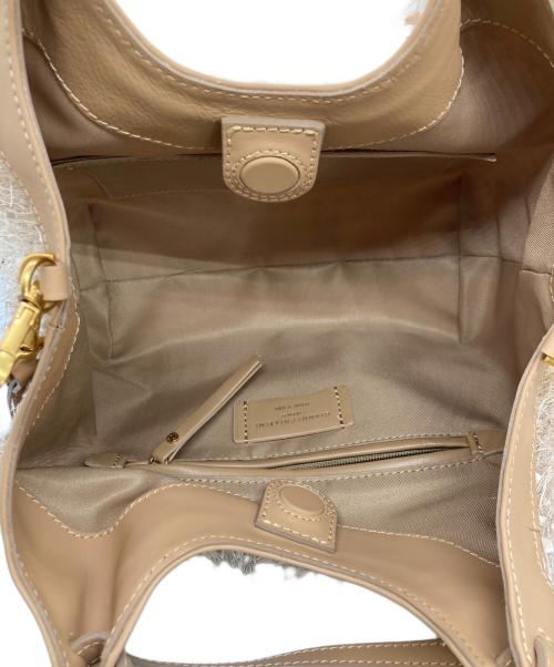 GIANNI CHIARINI（ジャンニ キアリーニ）GIANNI CHIARINI (ジャンニ キアリーニ) DUA 2WAYバッグ ベージュの古着・服飾アイテム