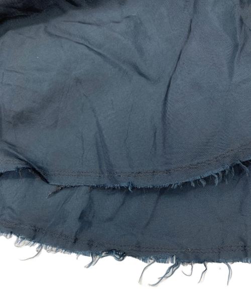 ROBE DE CHAMBRE COMME DES GARCONS（ローブドシャンブル コムデギャルソン）ROBE DE CHAMBRE COMME DES GARCONS (ローブドシャンブル コムデギャルソン) キュプラフリルカーゴスカート ブラック サイズ:不明の古着・服飾アイテム