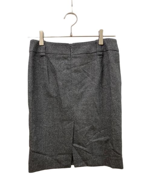 GUCCI（グッチ）GUCCI (グッチ) ウール カシミヤ タイトスカート グレー サイズ:SIZE 36の古着・服飾アイテム
