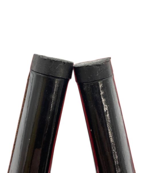 Christian Louboutin（クリスチャン・ルブタン）Christian Louboutin (クリスチャン・ルブタン) パテントレザーパンプス ブラック サイズ:	SIZE 35 1/2の古着・服飾アイテム