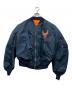 HARLEY-DAVIDSON（ハーレーダビッドソン）の古着「MA-1ジャケット」｜ネイビー