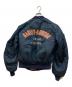 HARLEY-DAVIDSON (ハーレーダビッドソン) ALPHA INDUSTRIES (アルファインダストリーズ) MA-1ジャケット ネイビー サイズ:L：12000円
