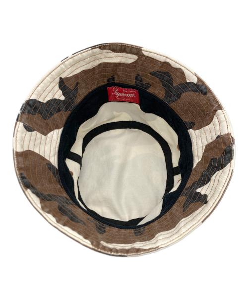 SUPREME（シュプリーム）SUPREME (シュプリーム) Embroidered Brim Crusher ベージュの古着・服飾アイテム