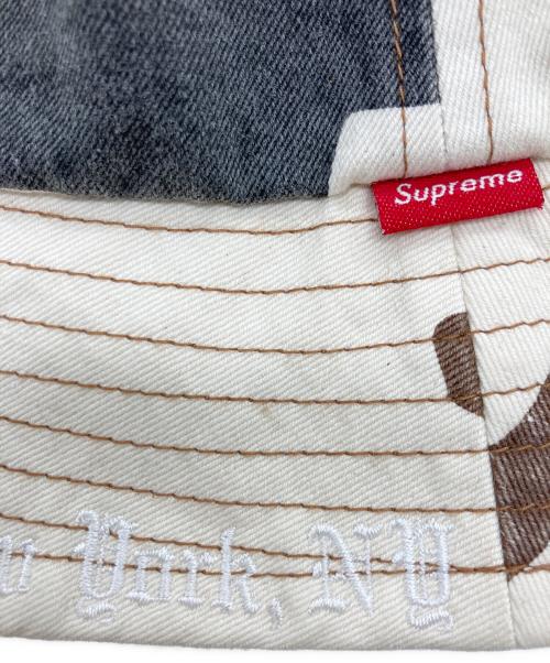 SUPREME（シュプリーム）SUPREME (シュプリーム) Embroidered Brim Crusher ベージュの古着・服飾アイテム