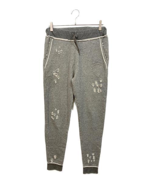 TAVERNITI SO JEANS（タバニティーソージーンズ）TAVERNITI SO JEANS (タバニティーソージーンズ) Damege Sweat Pants グレー サイズ:SIZE Mの古着・服飾アイテム